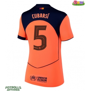 Barcelona Pau Cubarsi #5 Tredje Tröja Kvinnor 2025-26 Kortärmad